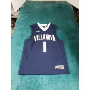 Villanova Nike Elite Jersey Youth Boys Size Small Blue Athletic Basketball NCAA